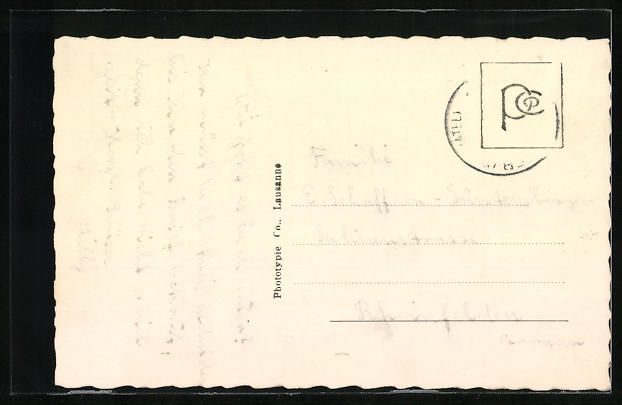 Cartoline postali: AK Colombier, Vue générale et Collège – Usato da Berlin venduto da bartko-reher 1