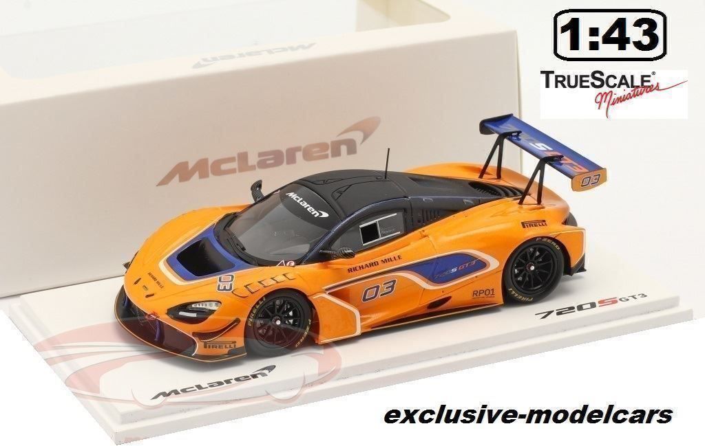 McLaren 720S GT3 #03 2019 1:43 von True Scale Miniatures (Neu und ...