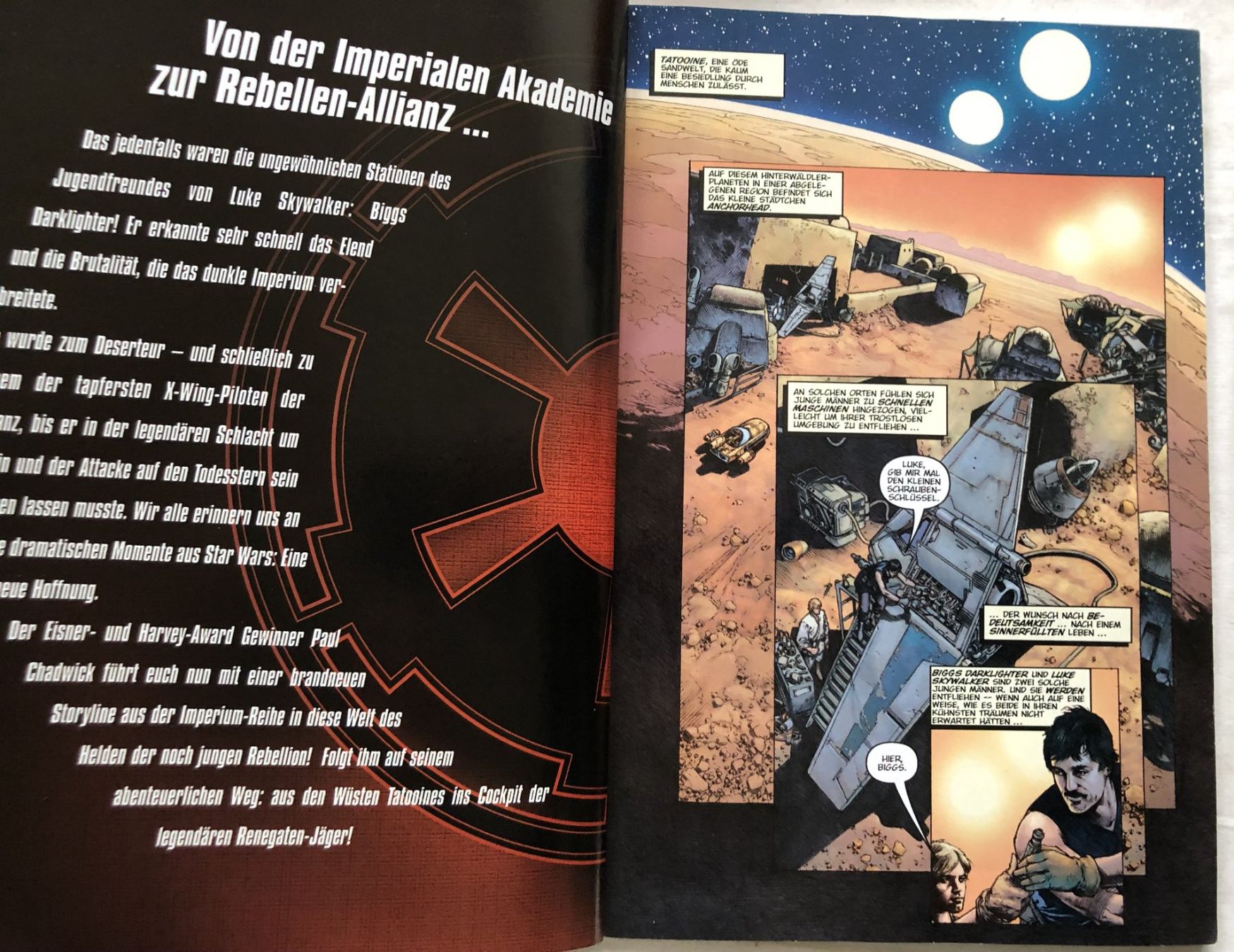 Fumetti: STAR WARS - Sonderband 18 - Imperium: Darklighter – Usato da Schaffhausen venduto da durruti 2