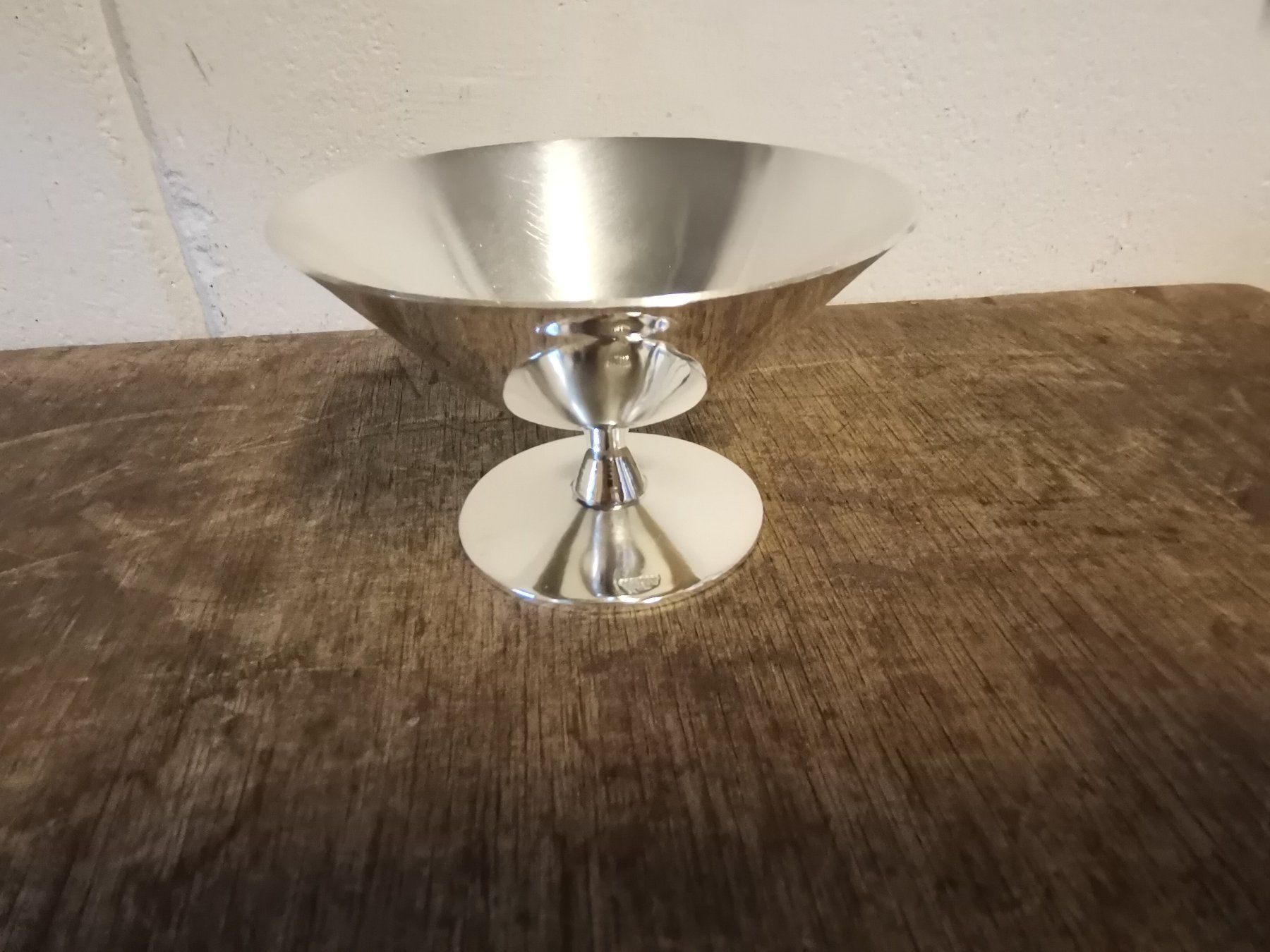 Berndorf Ciotole: 6 Stk schöne alte Berndorf Glacéschalen versilbert – Usato da Luzern venduto da Silbag97 4