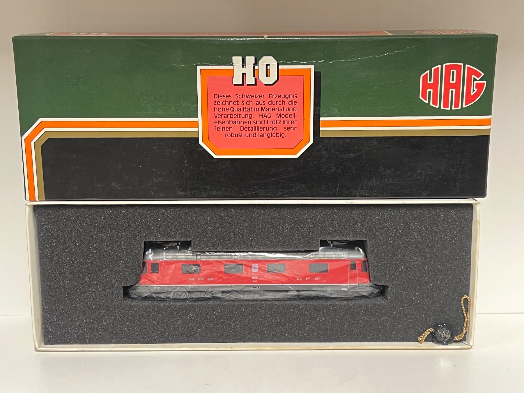 Hag Modellini di ferrovie: Hag Re6/6 SBB Balerna Nr.208 H0 DC Analog – Usato da Neuenhof venduto da ludovicco 8