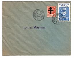 France - Libération - Poste spéciale F.F.I. - 21 août 1944