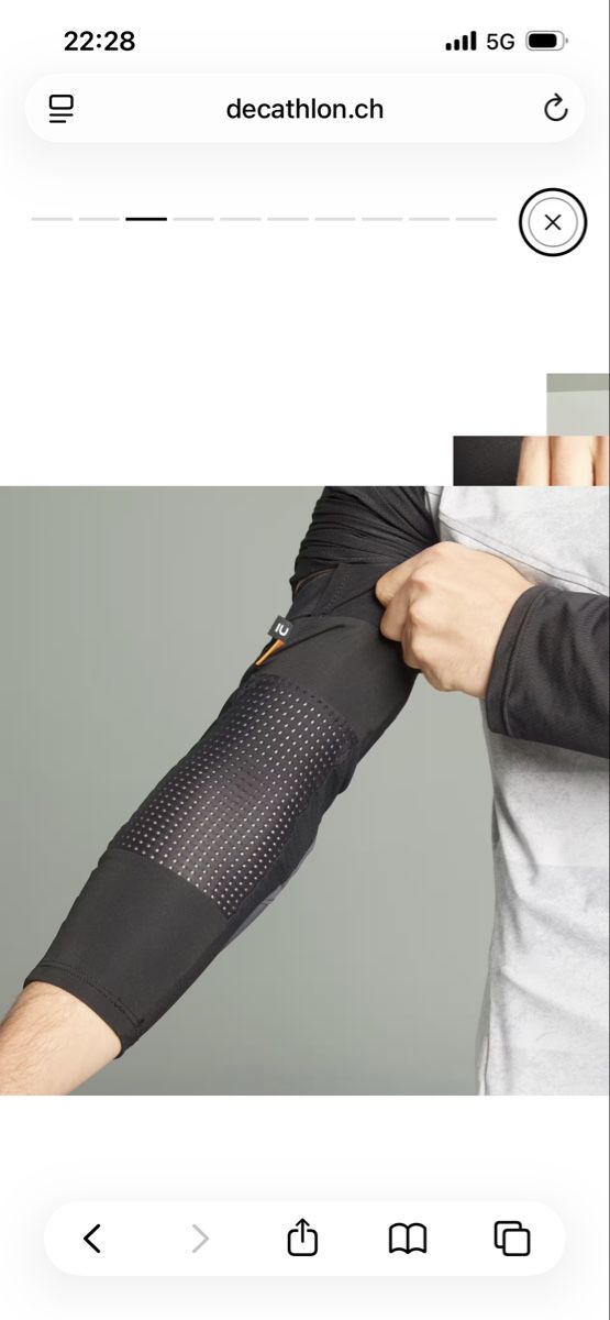 Decathlon Schutz & Schoner: Ellbogenschoner Rockrider Gr. M neu – Neu (gemäss Beschreibung) aus Hombrechtikon von Kaatja 3