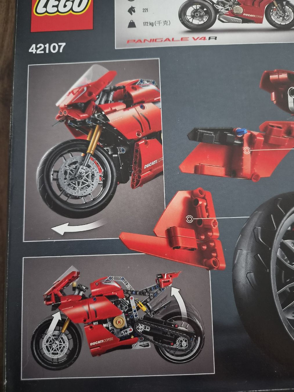 Lego Kit di costruzioni: LEGO Technic 42107 Ducati Panigale V4 R  NEU – Nuovo e nell'imballaggio originale da Altishofen venduto da tammy05 4