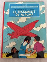 Bande dessinée "Le Testament de M. Pump" - Hergé - Bon état