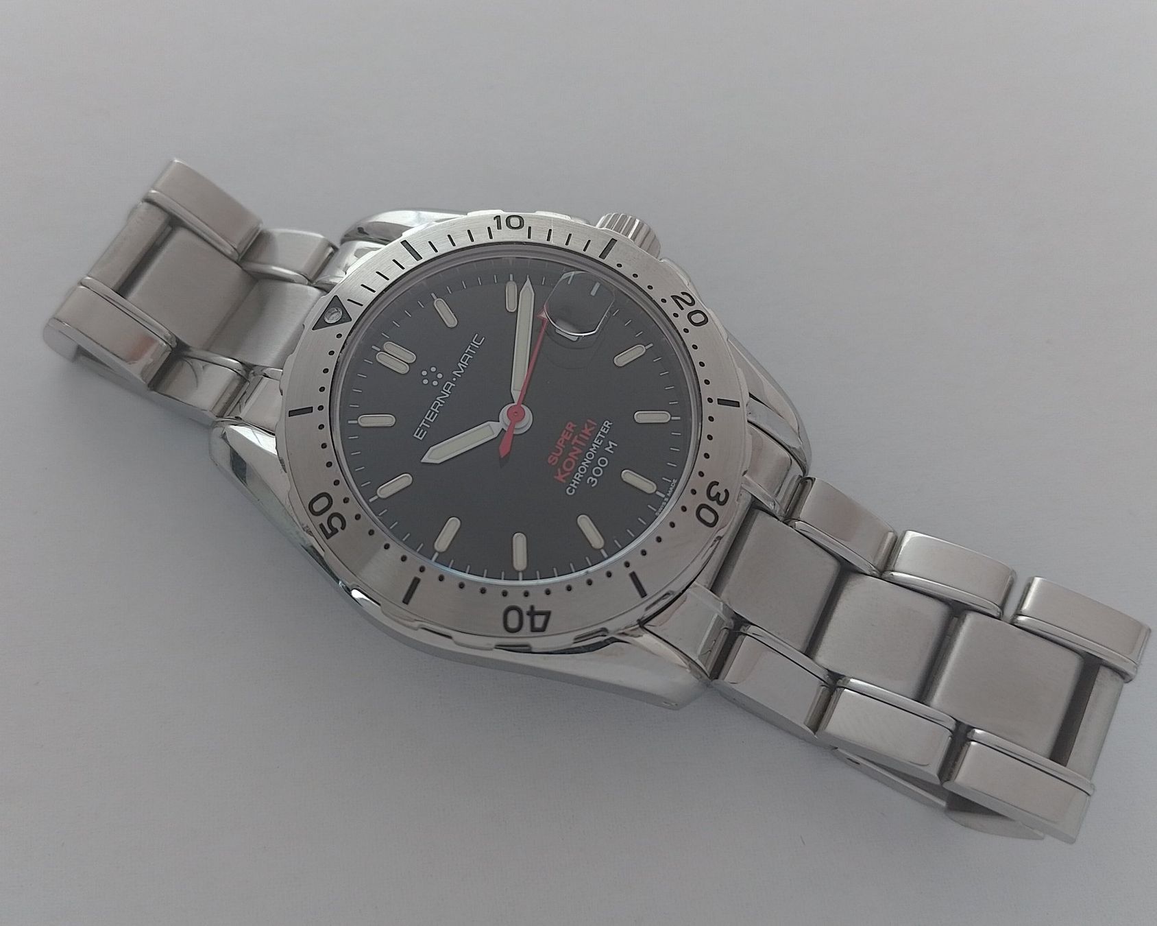 Eterna Uhren: Eterna-Matic Super KonTiki Chronometer 300M (Ref. 1576.41) – Gebraucht aus Basel von Givens_Watches 6