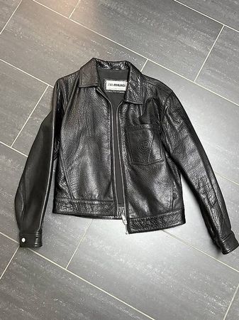 Lederjacke Zara x Rhuigi Limited Edition Grösse L