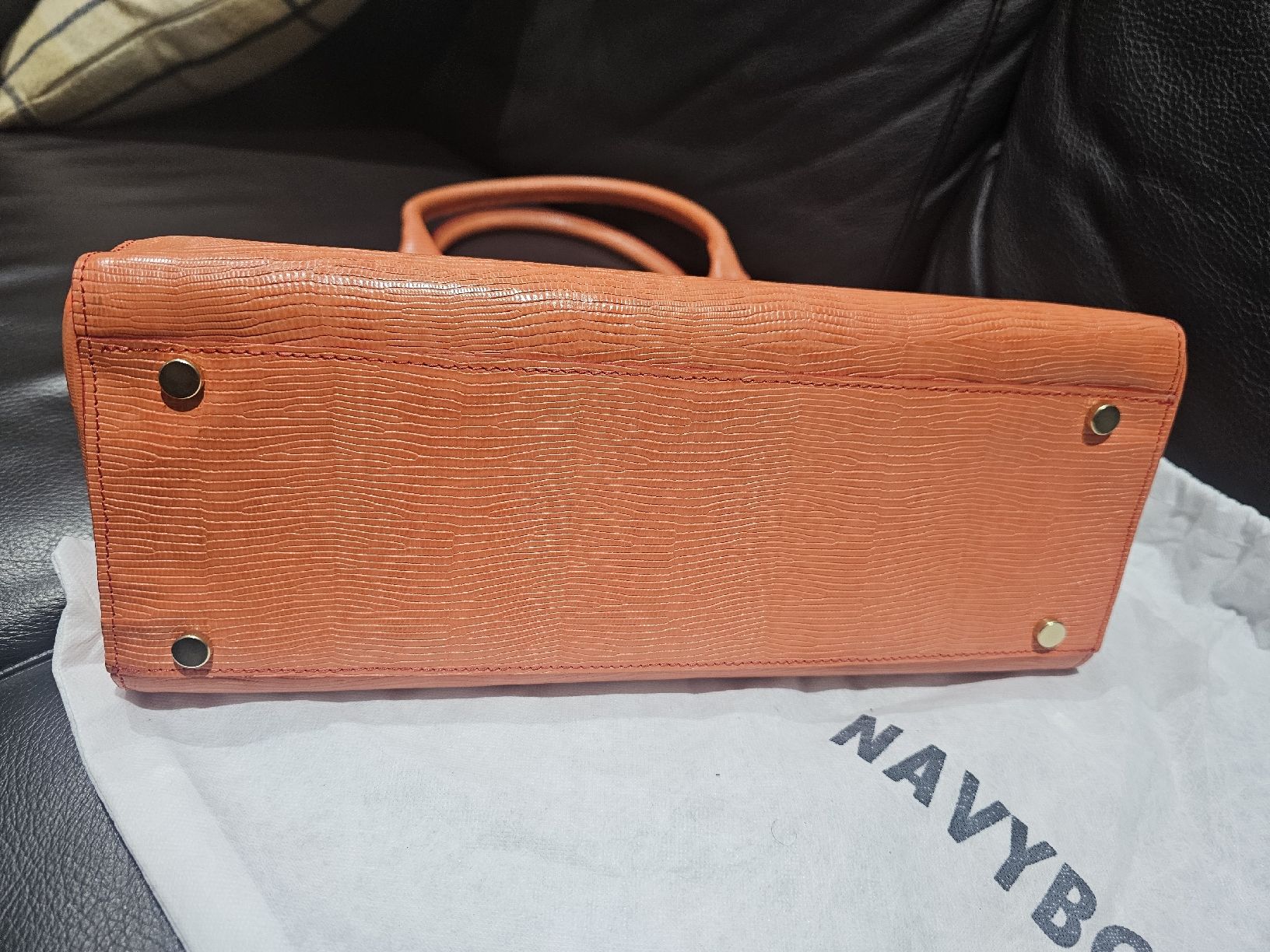 Navyboot Borse da donna: Navyboot Vintage Echtleder Tasche Schlangenleder – Nuovo (secondo la descrizione) da Zunzgen venduto da Fleksi 4