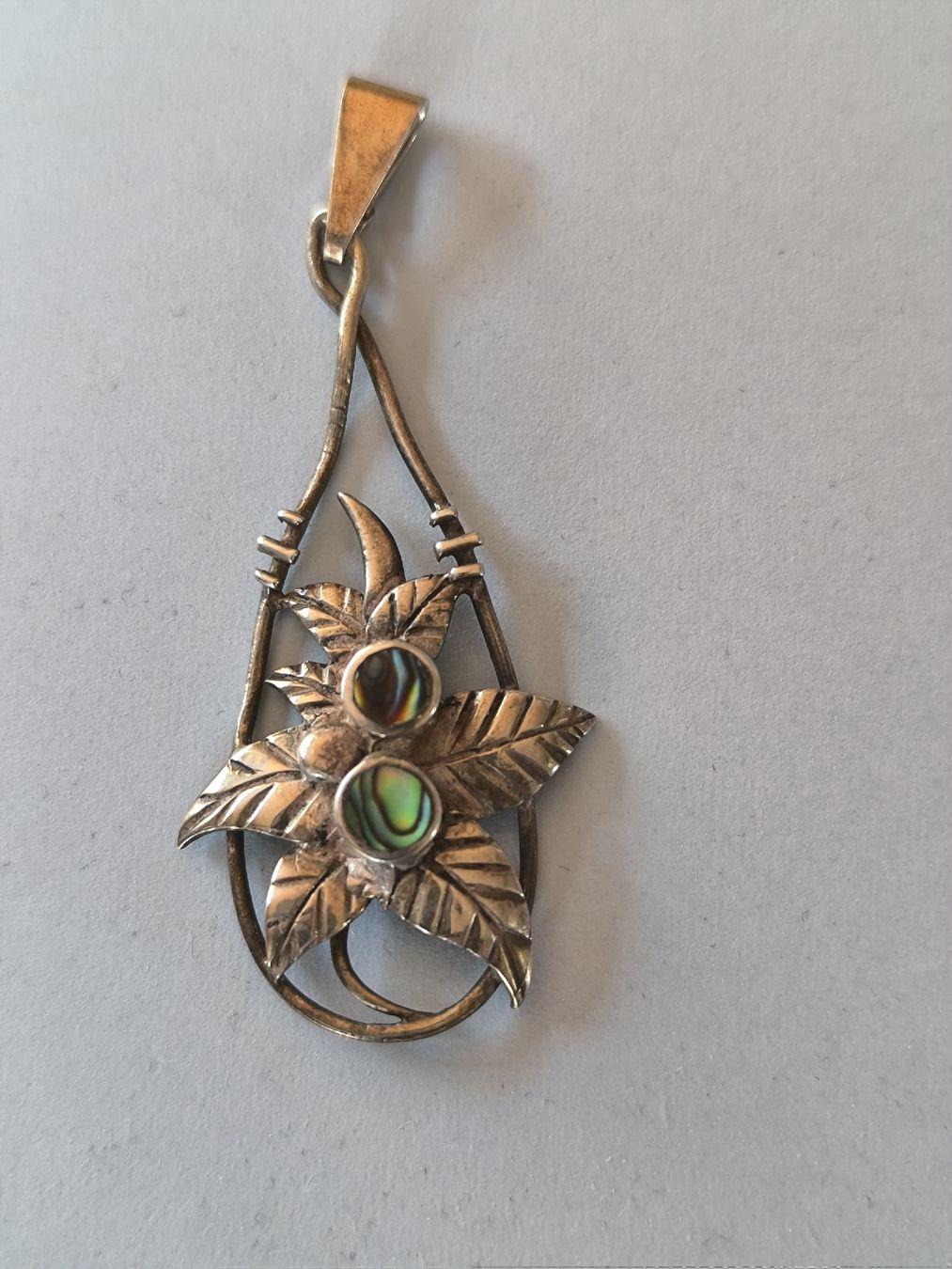 Anhänger: Silber 925 Anhänger mit Abalone – Gebraucht aus Schaffhausen von gab_v5qf