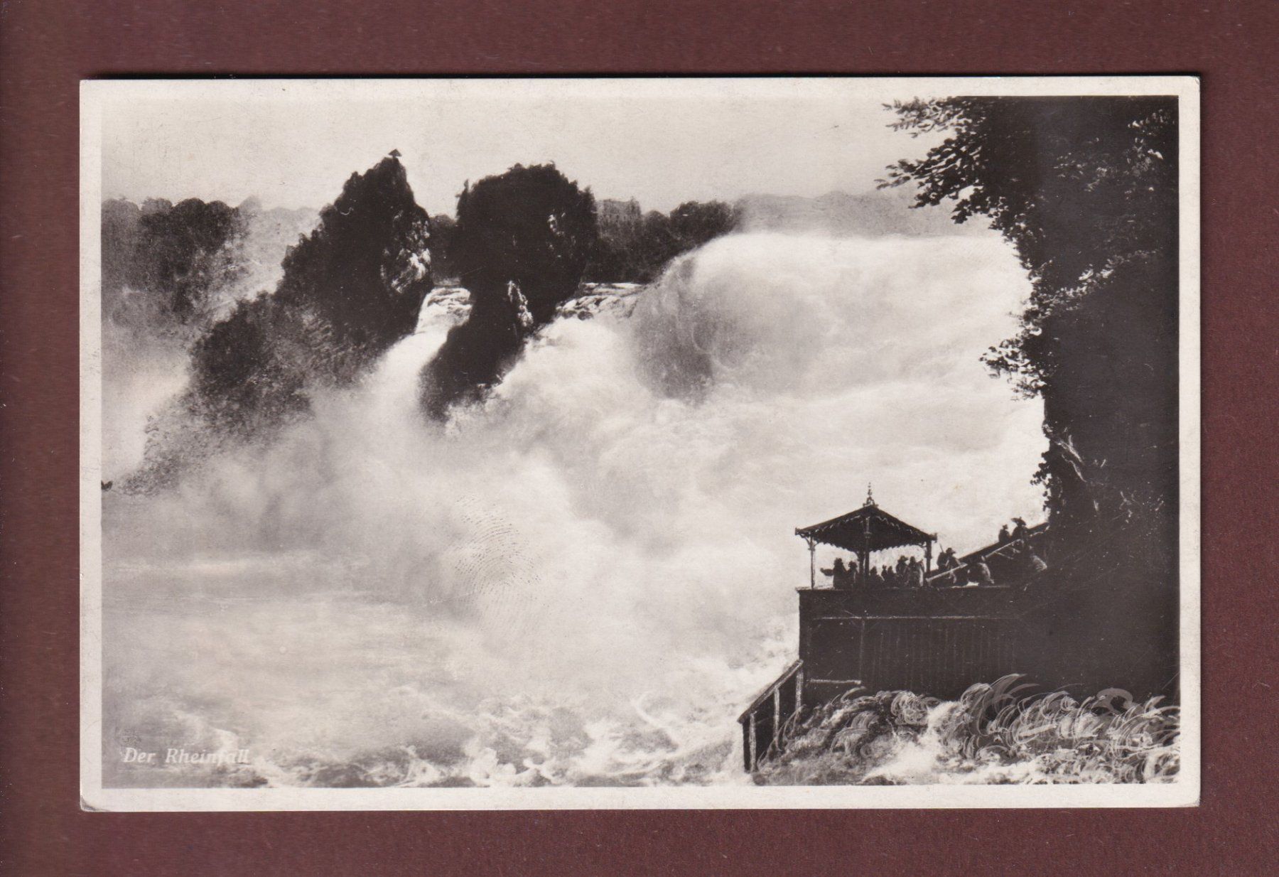 Cartes postales: RHEINFALL - 1937 – D'occasion à Pully par nicecards-shop