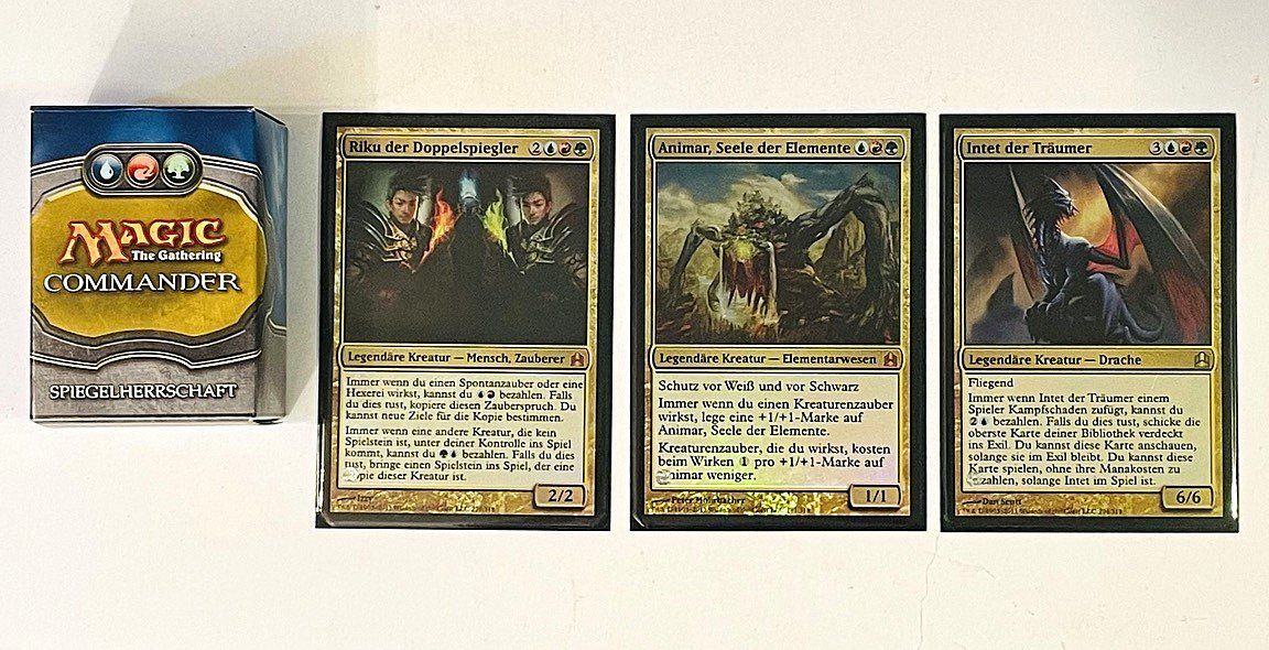 Magic The Gathering Sammelbilder & Trading cards: Magic The Gathering Commander Deck 2011 Spiegelherrschaft – Gebraucht aus Duggingen von nad_6yzh