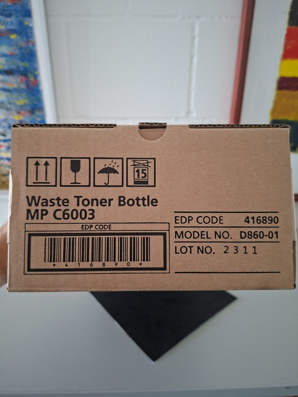 Ricoh Stampanti: Ricoh Waste Toner Bottle MP C6003 – Nuovo e nell'imballaggio originale da Langenthal venduto da BernhardClassic 1