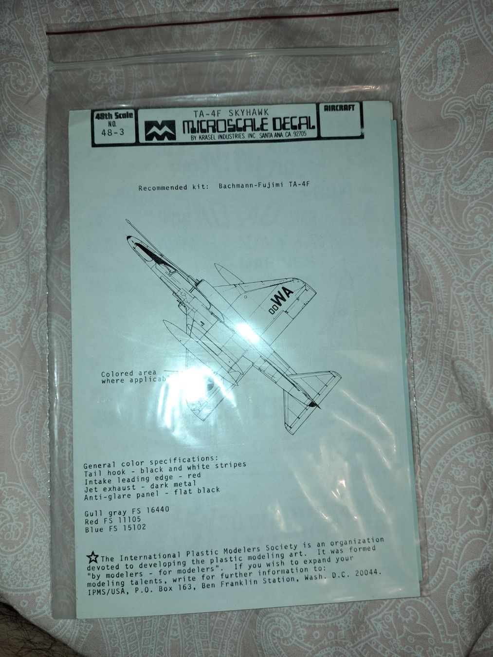 Kit di modellismo & Modellini statici: 1/48 TA-4F Skyhawk Decal - Microscale – Nuovo (secondo la descrizione) da Luzern venduto da ingroma75