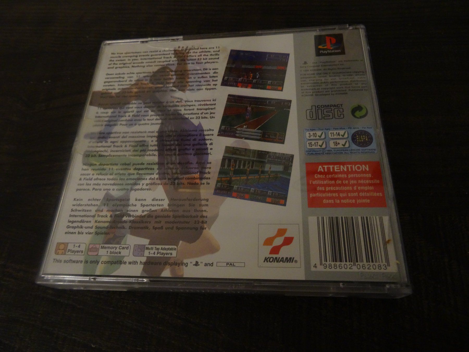 Sony Giochi: International Track & Field PS1 – Usato da Olten venduto da Disc-Ausverkauf 1