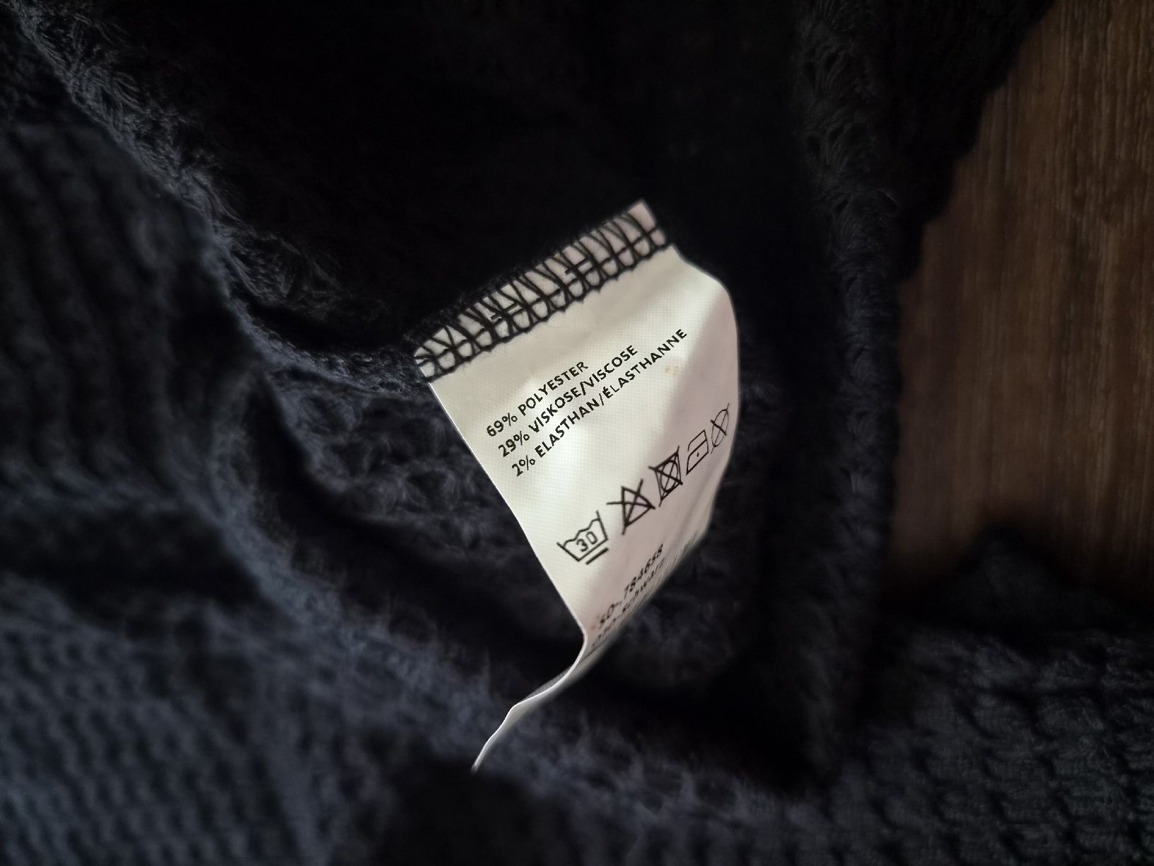 Pullover & Sweatshirts: Schwarzer Damen Pullover Waffelstrick Gr. M NEU – Neu (gemäss Beschreibung) aus Altishofen von tammy05 2