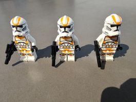 Lego Star Wars 3x 212th Clone Trooper sw1235