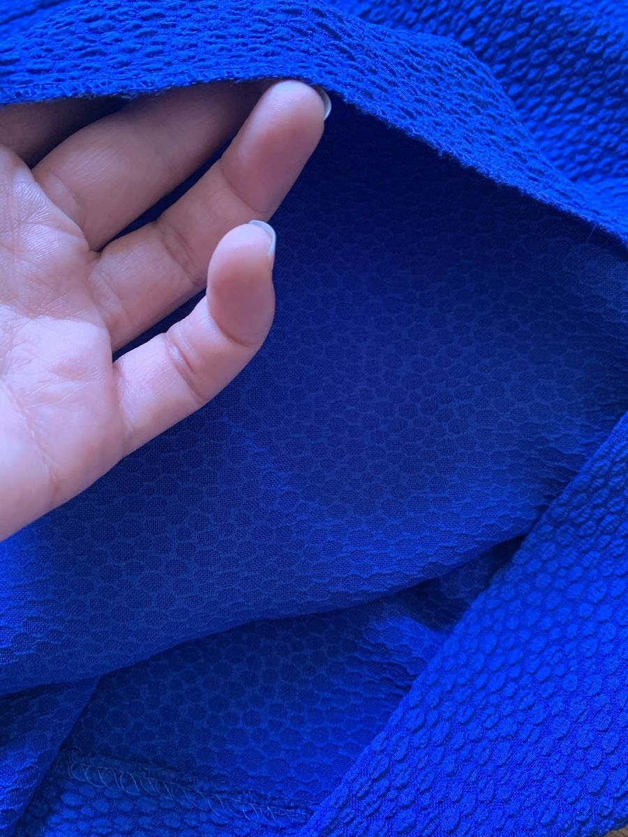 Sandro Kleider: Robe en dentelle bleu violet Sandro – Gebraucht aus Genève von rez_c6c6 7