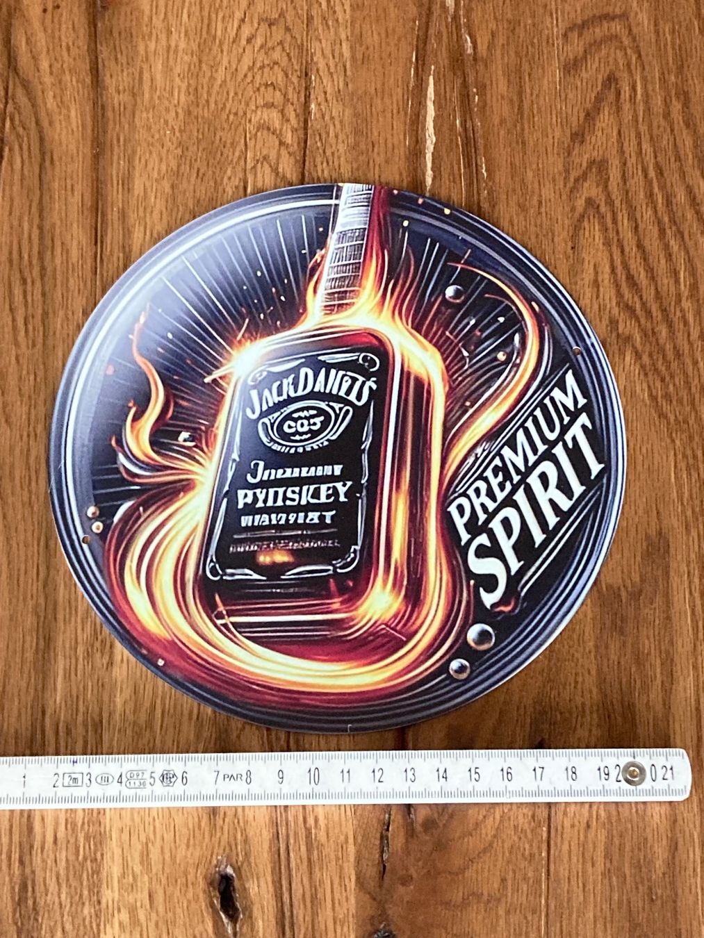 Jack Daniels Insegne: Jack Daniels / Schönes Blechschild / neu – Nuovo e nell'imballaggio originale da Bremgarten AG venduto da Eurotiz 1