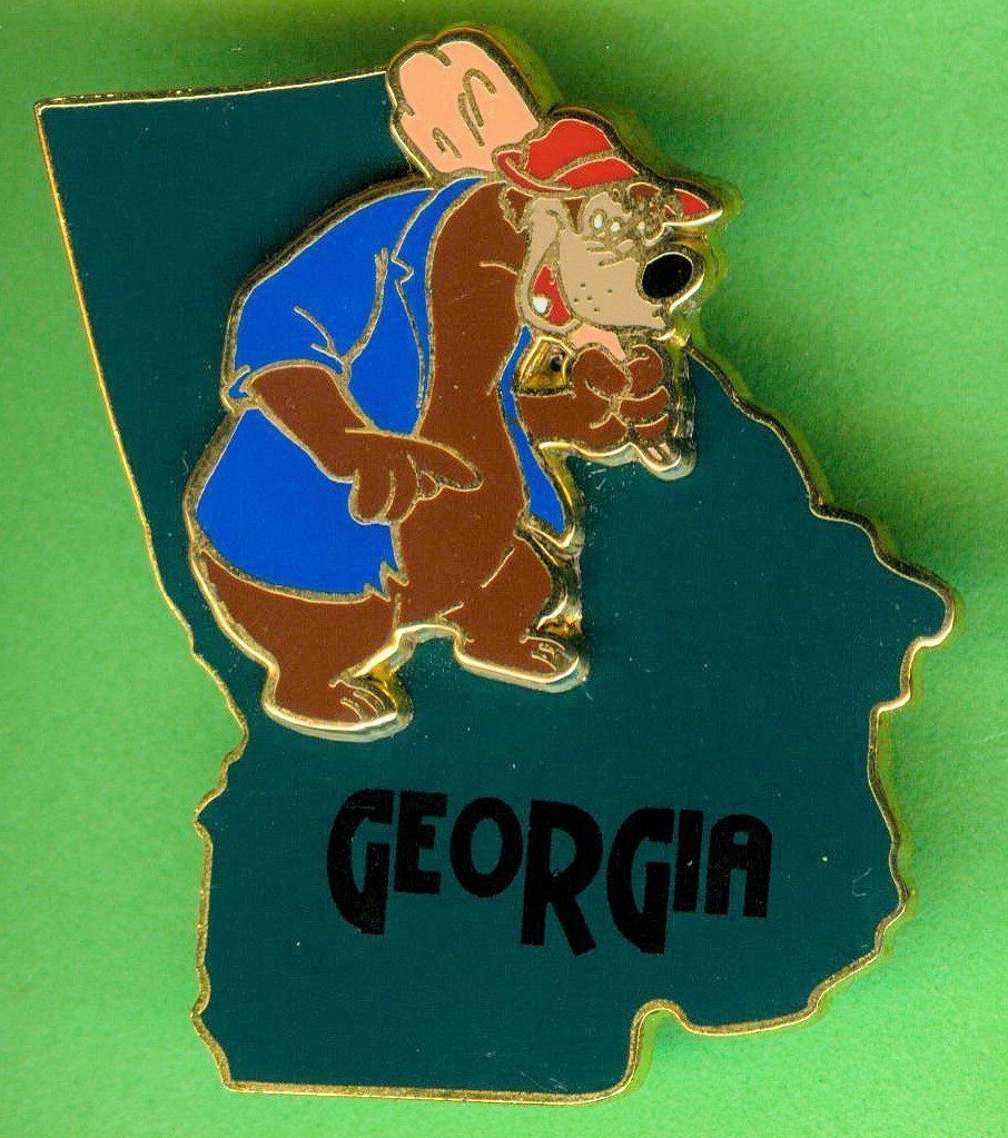 Disney Placchette & Badge: Disney   BRER BÄR  Staat Georgia – Usato da Winterthur venduto da Sammleroase