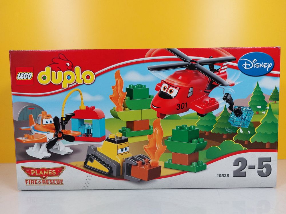 Lego Duplo 10538 Planes Feuerwehr Rettungsteam Inkl. OVP,BA (Gebraucht ...