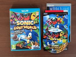 Sonic Lost World: Deadly Six Edition (Nintendo Wii U)
