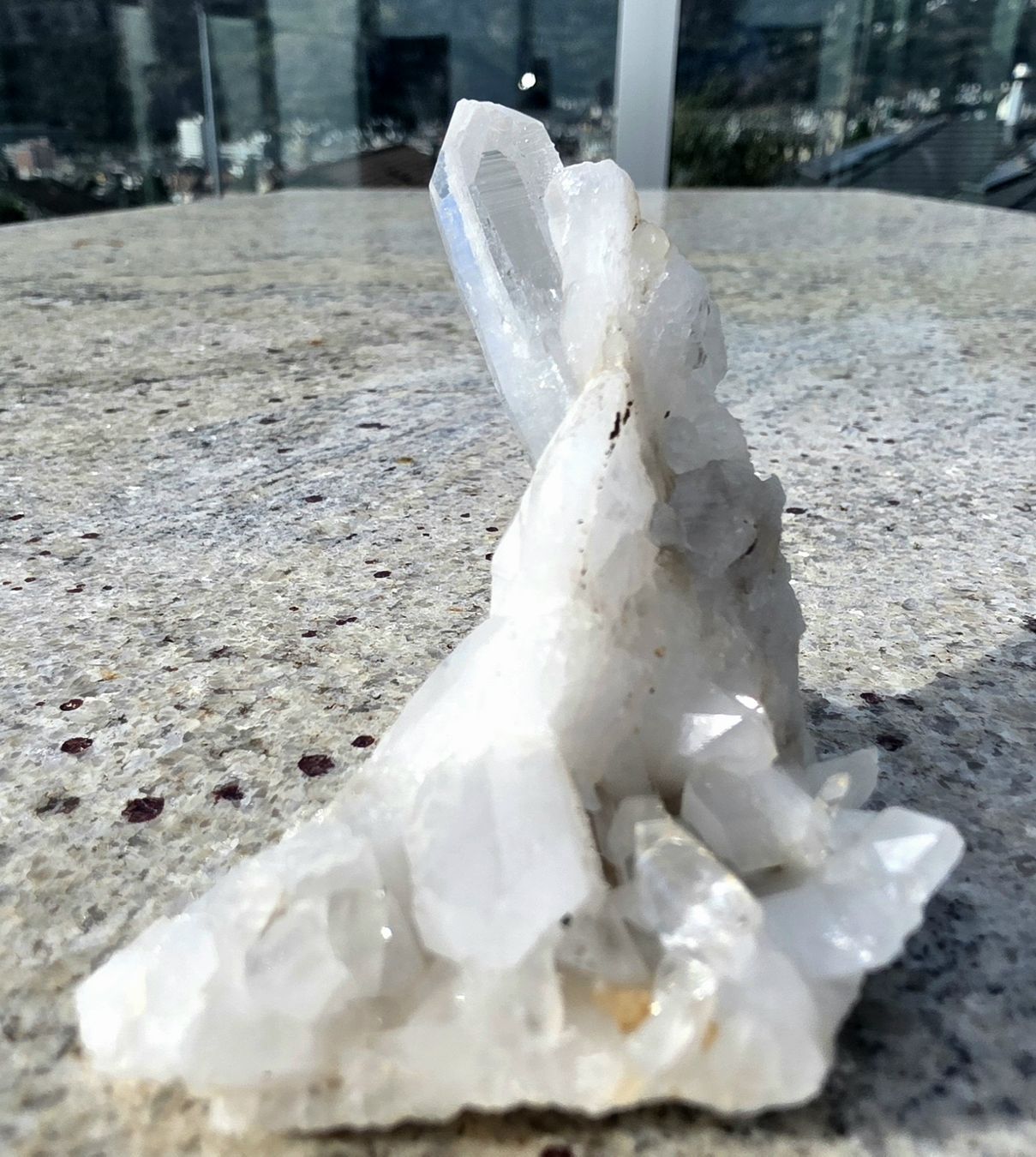 Minerali & Pietre curative: Bergkristall klar mit Durchsicht. 6cm – Usato da Glis venduto da nbu_65ys