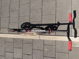 Klappbares trottinett Hudora schwarz/rot