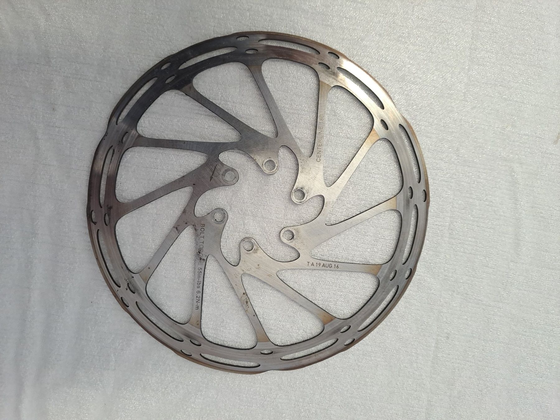 Sram Ersatzteile: SRAM Level T Scheibenbremse 180mm Centerline Disc – komplett – Gebraucht aus Hedingen von ang_6hch 5