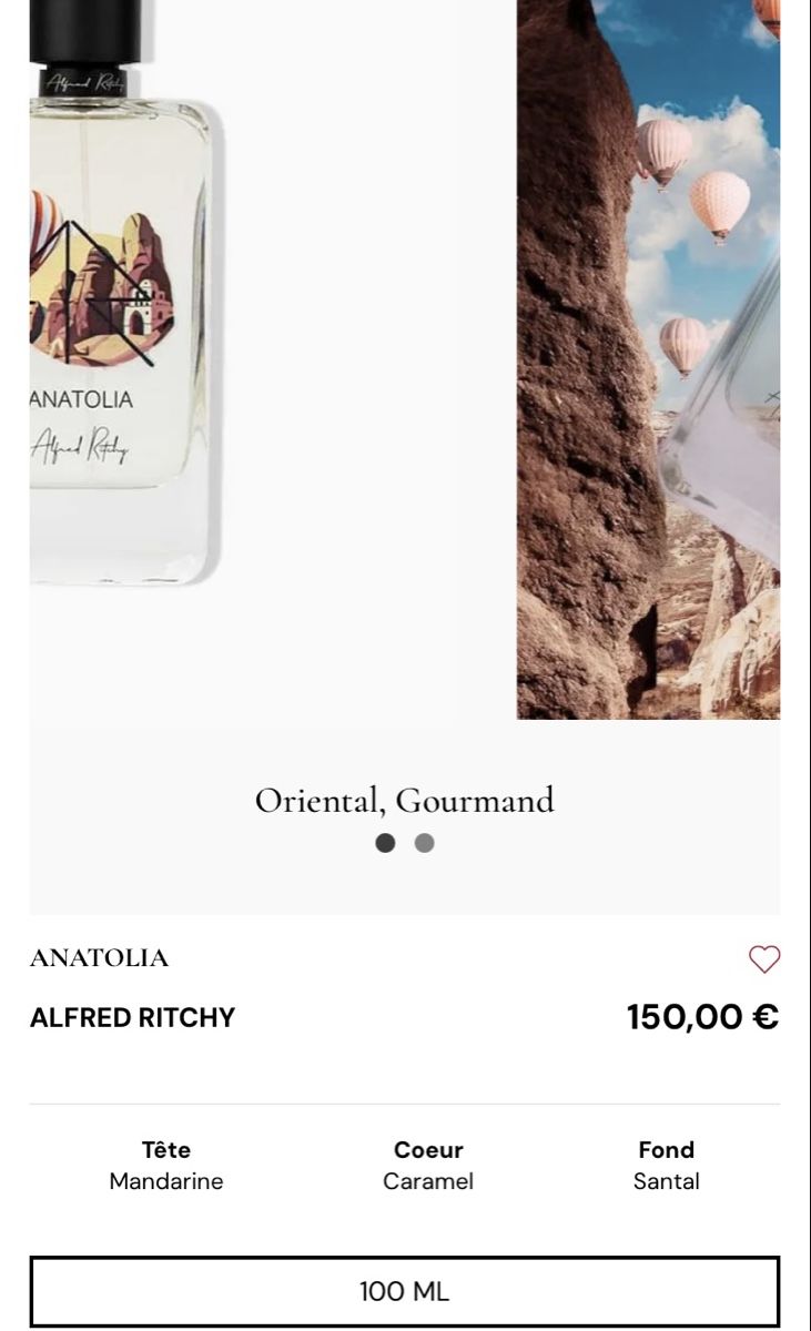 Parfums & Eau de Toilette: ANATOLIA Alfred Ritchi 100ml – Neuf (Voir description) à Bossonnens par Ylangsoleil 4