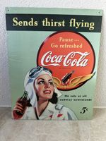 Coca-Cola Blechschild
