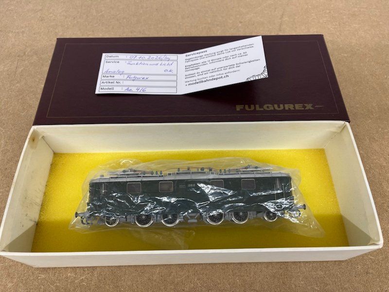 Fulgurex Modellini di ferrovie: SBB Ae 4/6 Fulgurex DC – Usato da Büsserach venduto da ModellbahnDepot 5