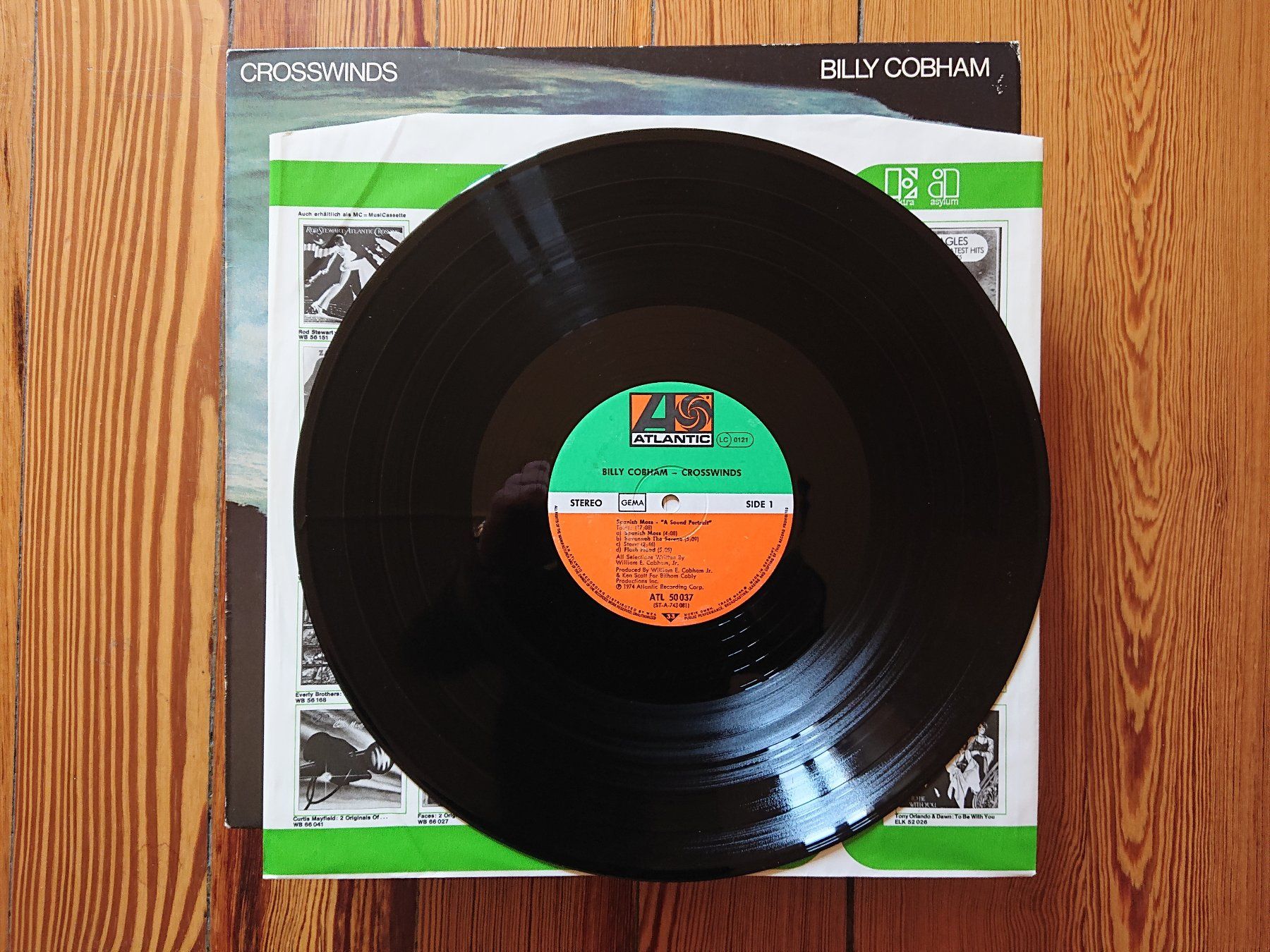 Dischi in vinile: BILLY COBHAM - Crosswinds (LP, 1974) – Usato da Genève venduto da othhei 3