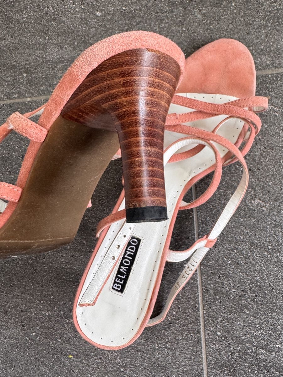 Belmondo Scarpe da donna: High Heel Sandalen Leder – Usato da Bern venduto da Arecibo07 2