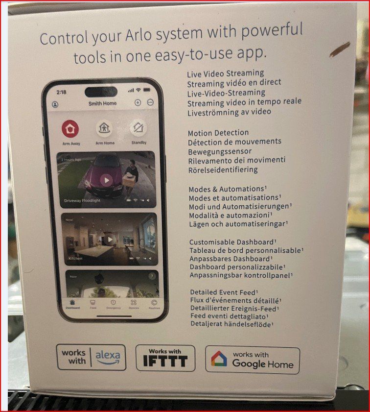 Arlo Camcorder: ARLO VIDEOCAMERA ESSENTIAL OUTDOOR 2 K – Neu und originalverpackt aus Banco von lorenzetti 1