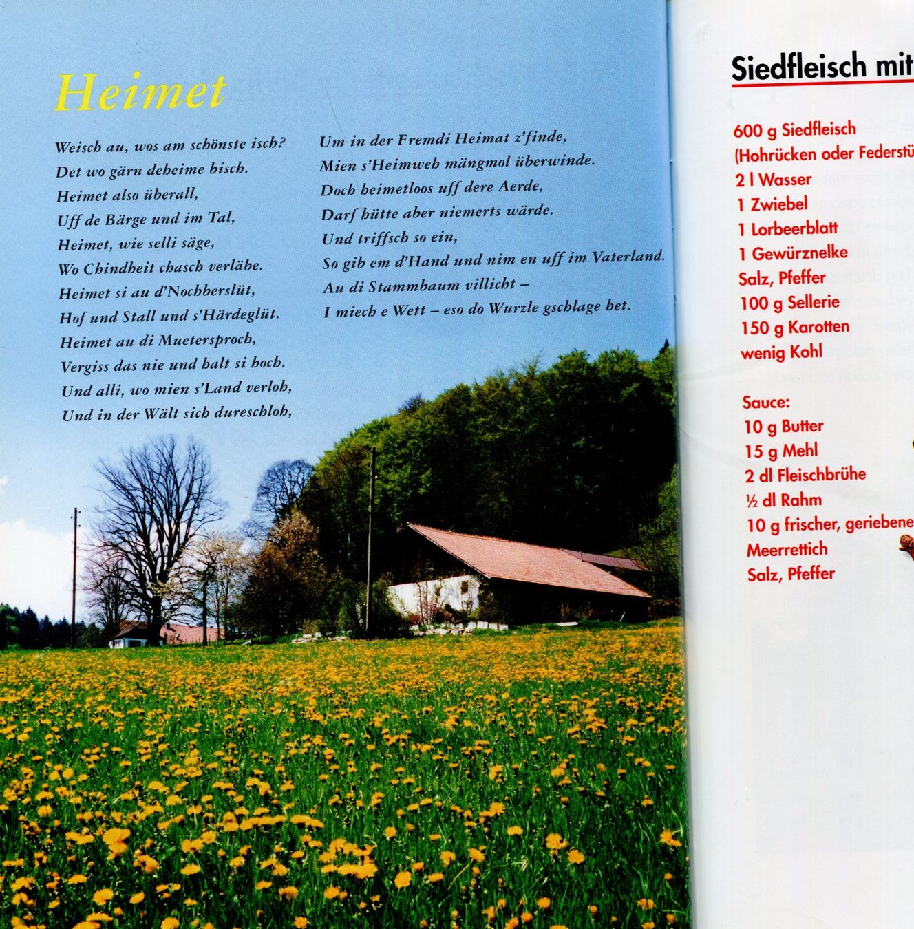 Libri: Baselland, Baselbieter Gerichte, Kochbuch – Usato da Aarau venduto da Elmaar41 5