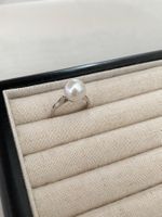 10mm Süsswasserperlen Ring