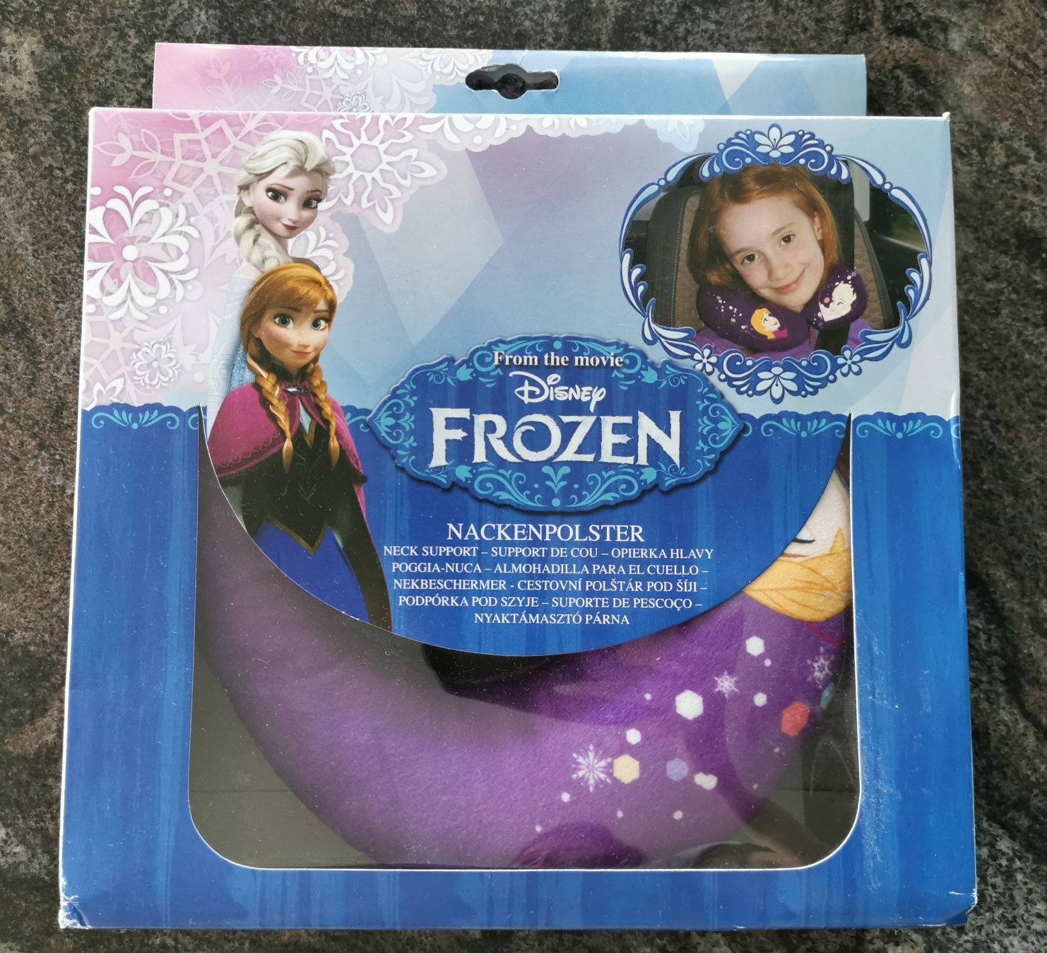 Disney Cuscini: Frozen / Eiskönigin Nackenpolster – Nuovo e nell'imballaggio originale da Bülach venduto da Parickf 1