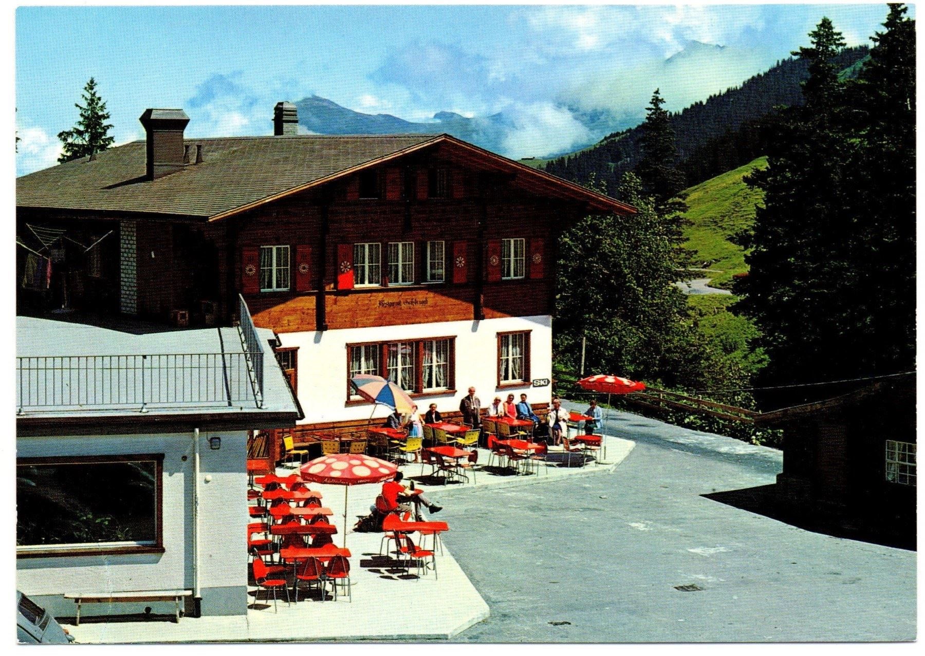 Cartes postales: 2 x AK Adelboden, Geilsbrüggli & Nevada, Eisbahn – Neuf (Voir description) à Jona par philajona