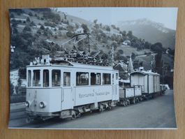 Echtfotokarte Rechtsufrige Thunersee-Bahn