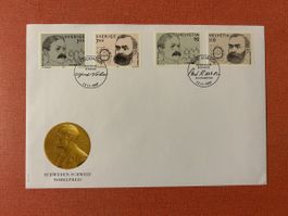Briefmarken Ersttagsbrief Nobelpreis 1997 gestempelt