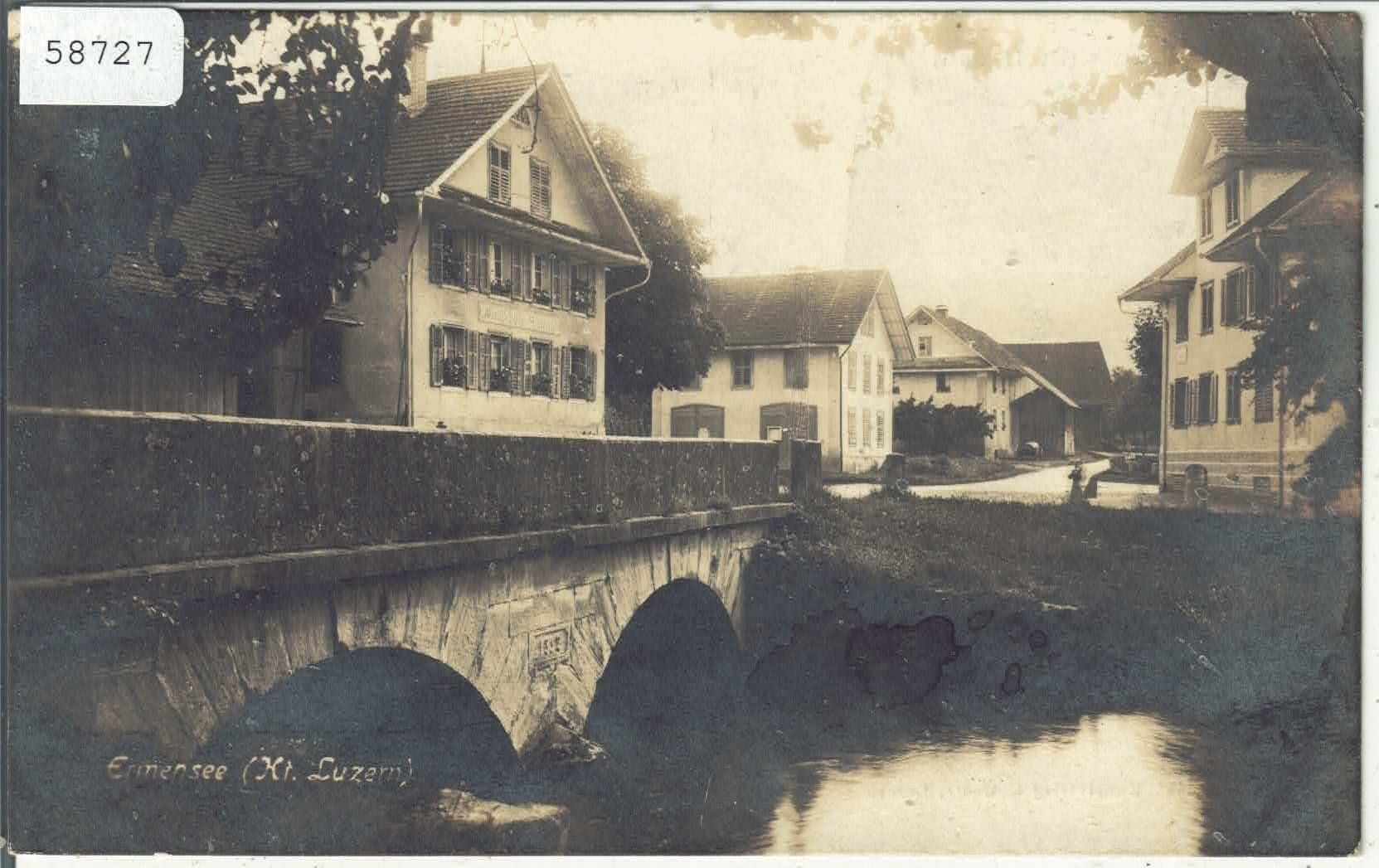 Cartoline postali: Ermensee LU - Dorfpartie – Usato da Ettingen venduto da Kartenplanet