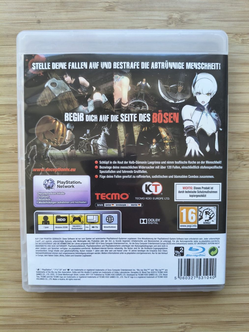 Giochi: Deception IV - Blood Ties (PS 3) – Usato da Riedholz venduto da ste_96cd 1