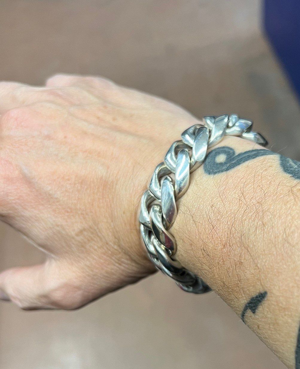 Bracciali & Braccialetti: The Great Frog Thick Link Bracelet – Usato da Schiers venduto da pulpropi 3