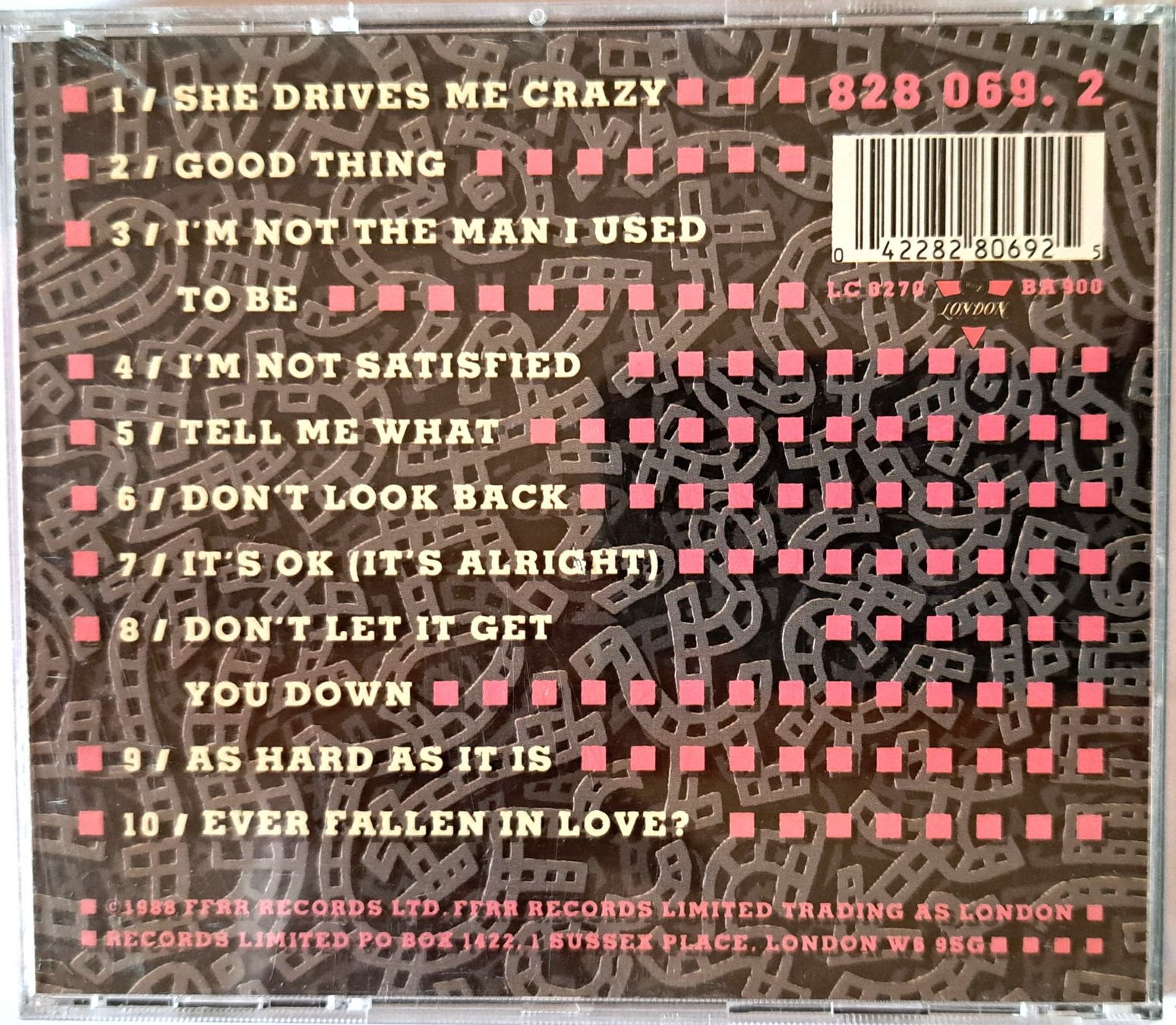 CD: FINE YOUNG CANNIBALS - THE RAW & THE COOKED – Usato da Tenniken venduto da mik_6mxg 9