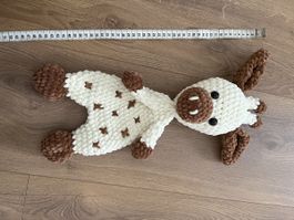 Gehäkelte Giraffe Weiss