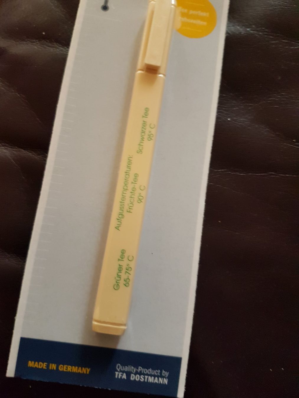 Sonstiges für Haushalt & Wohnen: Tee Thermometer – Neu und originalverpackt aus Duebendorf von Arenenberg1