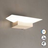 LED Wandleuchte, Sand, CCT, 20cm x 7 cm