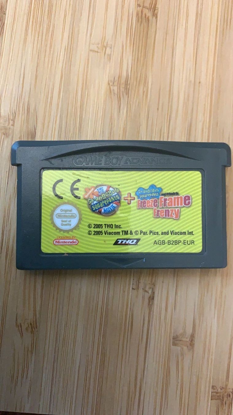 Spiele: Spongebob Gamepack Gameboy advance – Gebraucht aus Gebenstorf von RetroFuture