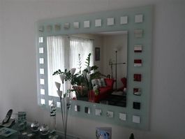 Designer Wandspiegel 105x85cm
