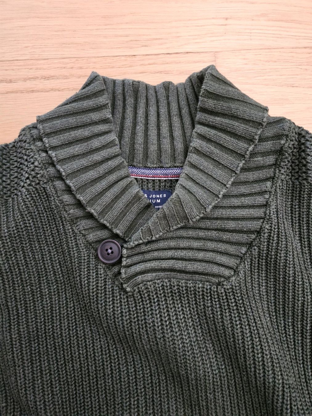 Jack & Jones Maglioni & Felpe: Herren Strickpullover grün, Jack 6 Jones, Grösse M – Usato da Liestal venduto da corneb 2